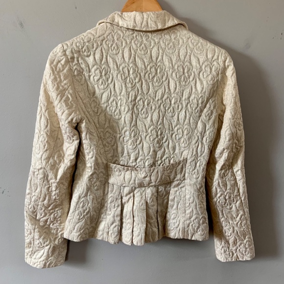 Monnalisa Chic Gold Blazer - Picture 2 of 4